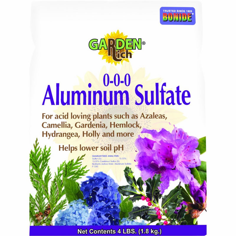 Bonide 705 Aluminum Sulfate, 4-Pound