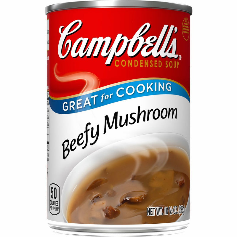 Campbell's Condensed Soup, Beefy Mushroom, 10.75 Ounce (Pack of 12)