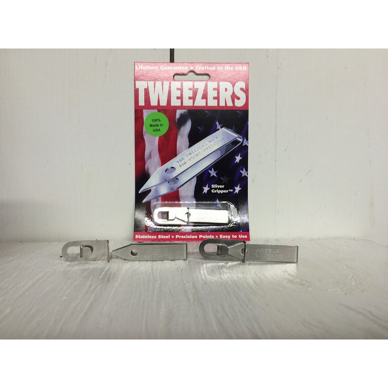 Sliver Gripper Uncle Bill's Key Chain Tweezers