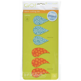 AccuQuilt GO! Fabric Cutting Dies; Feathers