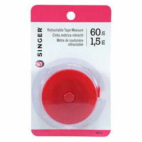 Singer 81578 Retractable Tape Measure, 60"