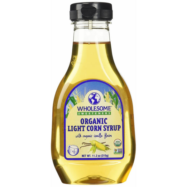 Wholesome Sweeteners Organic Light Corn Syrup, 11.2 oz