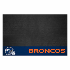 Fanmats 12183 NFL Denver Broncos Vinyl Grill Mat
