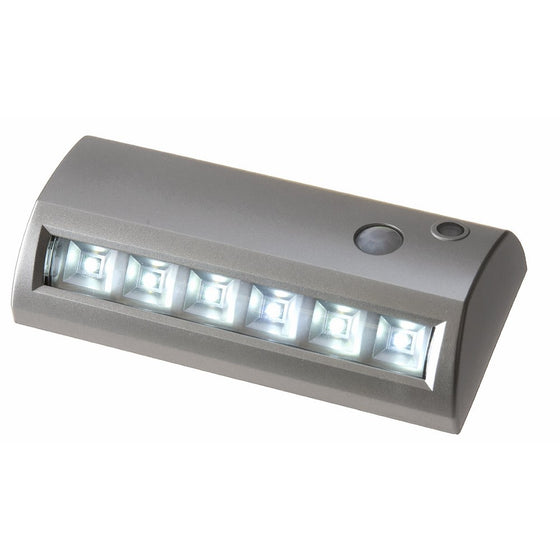 Light It! By Fulcrum 20032-301, Wireless Motion Sensor   Weatherproof Light, 6.8 Inch,   Silver