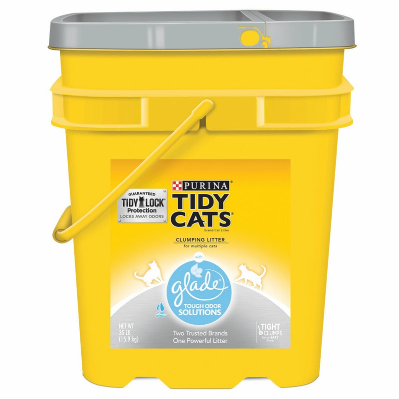Purina Tidy Cats with Glade Tough Odor Solutions Clear Springs Clumping Cat Litter