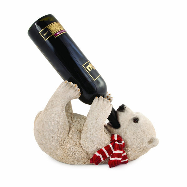 Blush Cheery Cub Wine Bottle Holder by