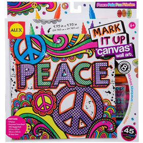 ALEX Toys Artist Studio Peace Mark It Up Canvas Wall Art