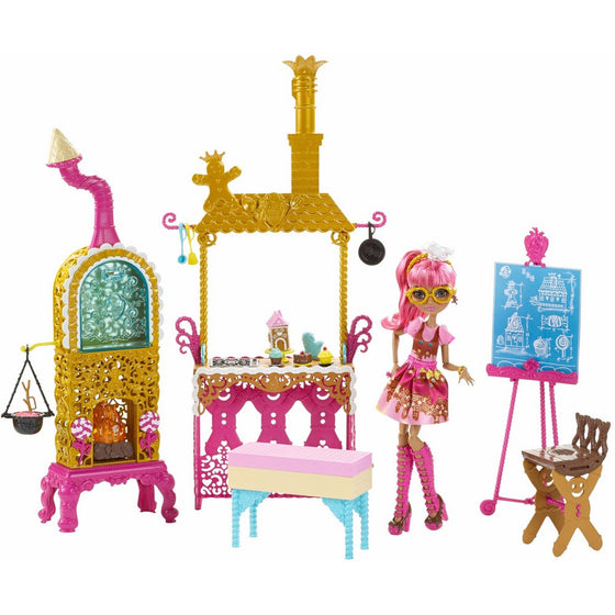 Ever After High Sugar Coated Kitchen with Ginger Breadhouse Doll Play Set