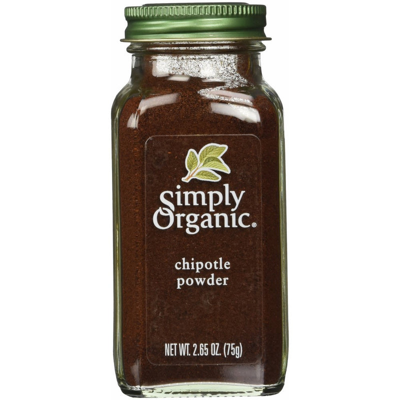 Simply Organic Chipotle Powder, 2.65 Ounce