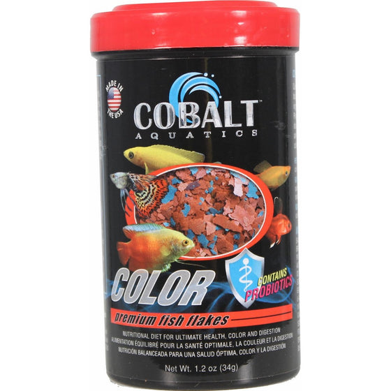 Cobalt Aquatics Color Flake, 1.2 oz