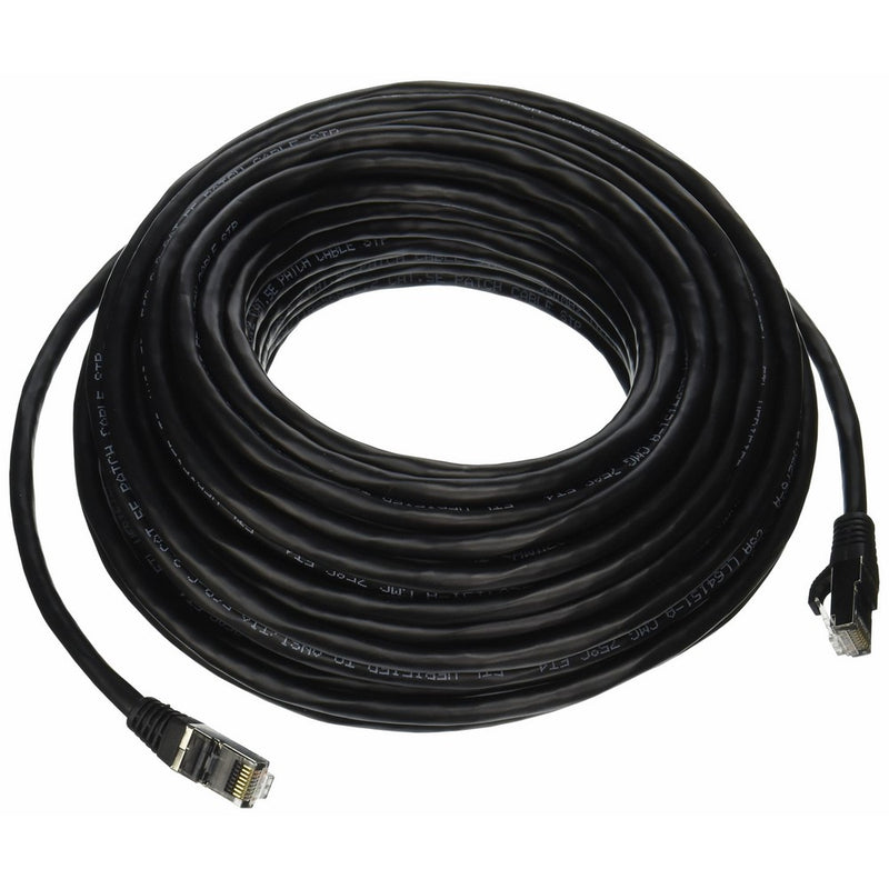 C2G/Cables to Go 28705 Cat5E Molded Shielded Patch Cable, Black (75 Feet/22.86 Meters)