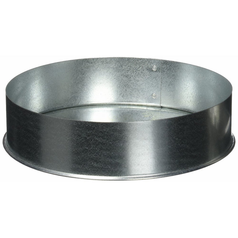 UNITED STATES HDW GV0726 8" Galvanized Round Cap