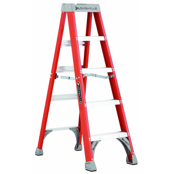 Louisville Ladder FS1505 300-Pound Duty Rating Fiberglass Step Ladder, 5-Feet