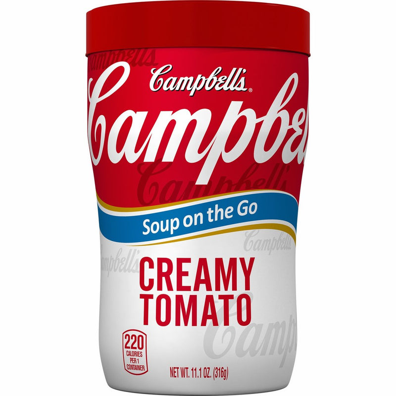 Campbell's Soup on the Go, Creamy Tomato, 10.75 Ounce (Pack of 8)