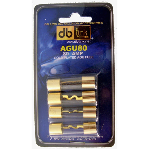 DB Link AGU80 80 Amp Gold AGU Fuses