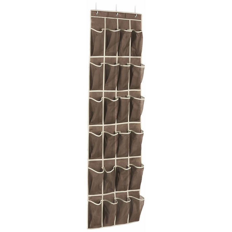 Whitmor Over The Door Shoe Shelves - 26 Sections - Java