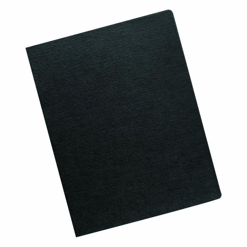 Fellowes 52115 Linen Texture Binding System Covers, 11-1/4 x 8-3/4, Black (Pack of 200)