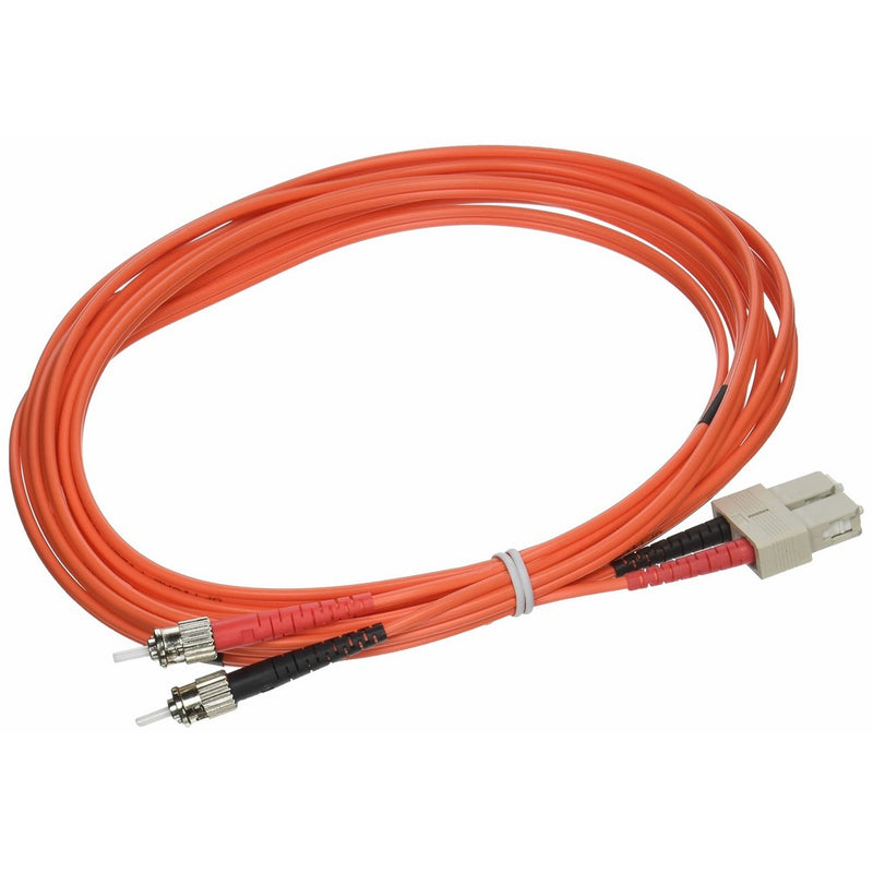 C2G/Cables to Go 37418 SC/ST Duplex 50/125 Multimode Fiber Patch Cable (4 Meter, Orange)