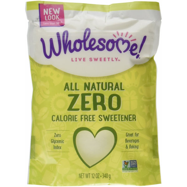 Wholesome Sweeteners Zero, 12-Ounce Bag (Pack of 2)