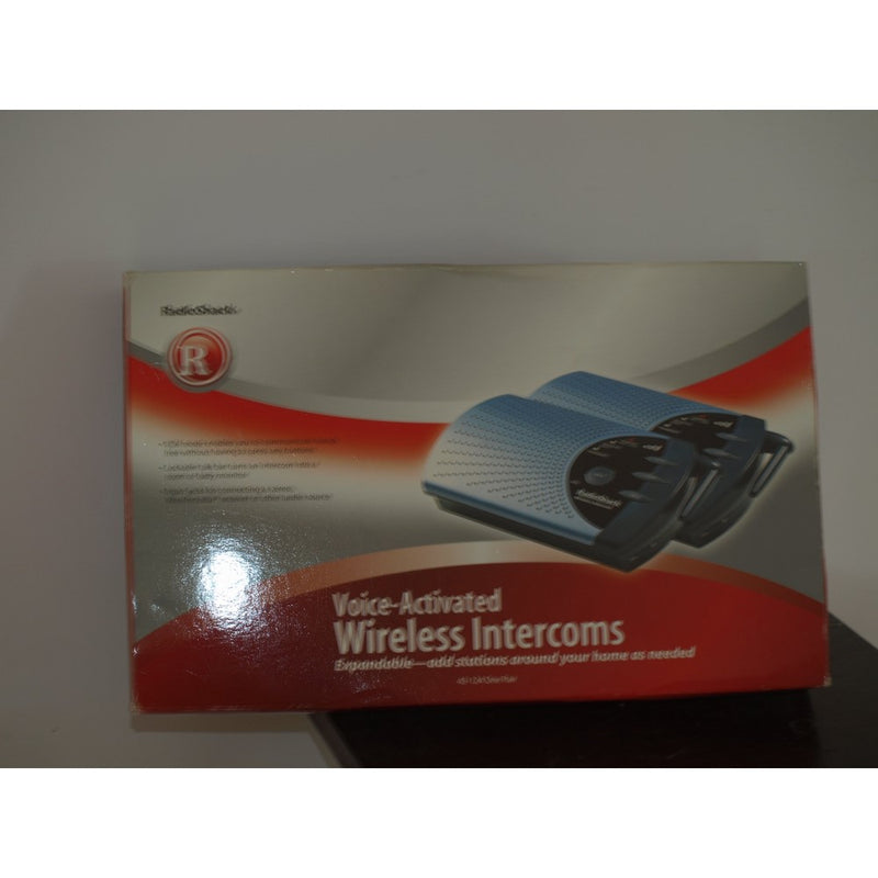 RadioShack 4-Channel 900MHz Wireless Intercom with VOX Mode