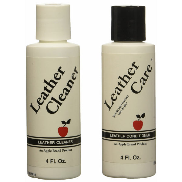 Apple Brand Leather Care Kit Cleaner & Conditioner