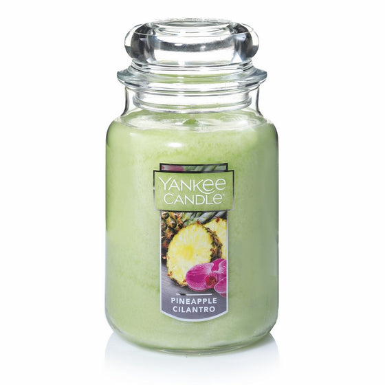 Yankee Candle Pineapple Cilantro Jar Candle, Large Jar