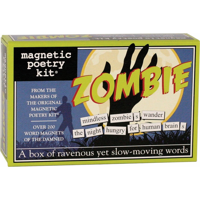 Magnetic Poetry - Zombie Kit - Words for Refrigerator - Write Poems and Letters on the Fridge - Made in the USA