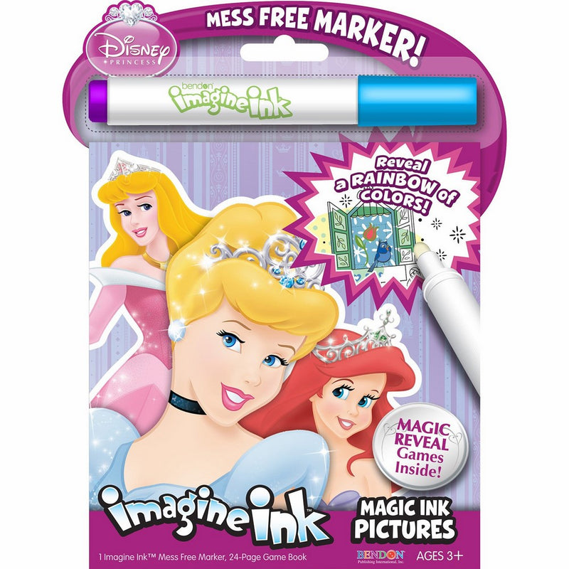 Bendon Disney Princess Imagine Ink Book