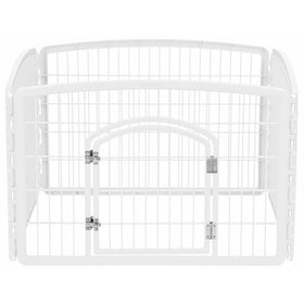 IRIS 24'' 4-Panel Pet Playpen with Door