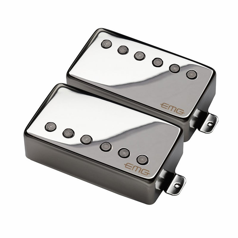 EMG JH Set James Hetfield Electric Guitar Pickup Set, Chrome
