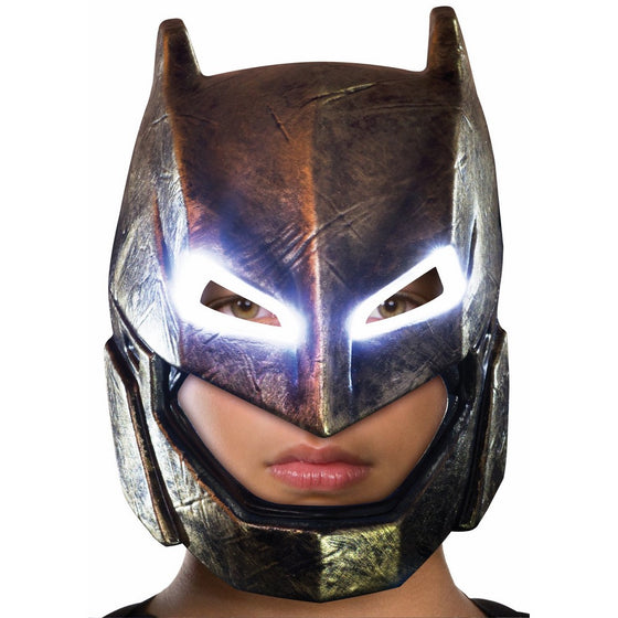 Rubie's Costume Batman v Superman: Dawn of Justice Kid's Armored Batman Light Up Mask
