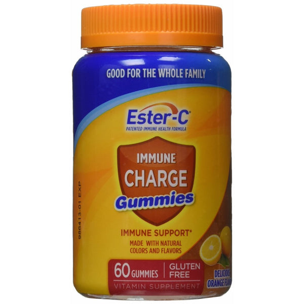 Ester-C Vitamin C, Immune Charge Gummies , 60 Count