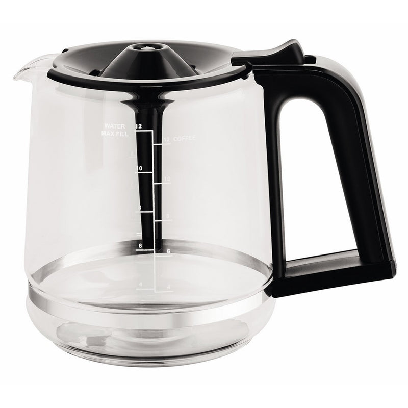 KRUPS XB1220 Replacement Carafe Compatible with EC311 EC313 EC314, 12 Cup, Glass