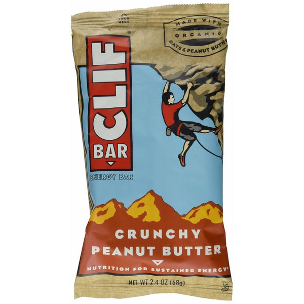 Cliff Bar Clif Bar, Og, Crnch Pnt Btr, 2.40-Ounce (Pack of 12)