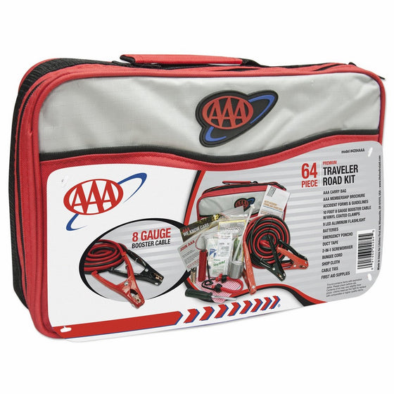 AAA 64 Piece Premium Traveler Road Kit