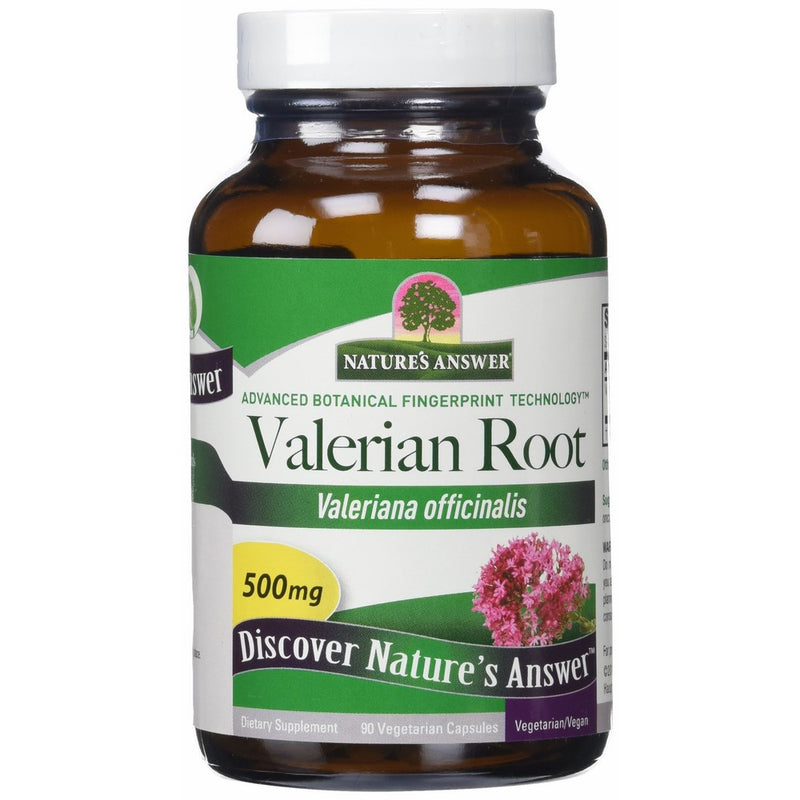 Nature's Answer Valerian Root Standardized, 90-Count