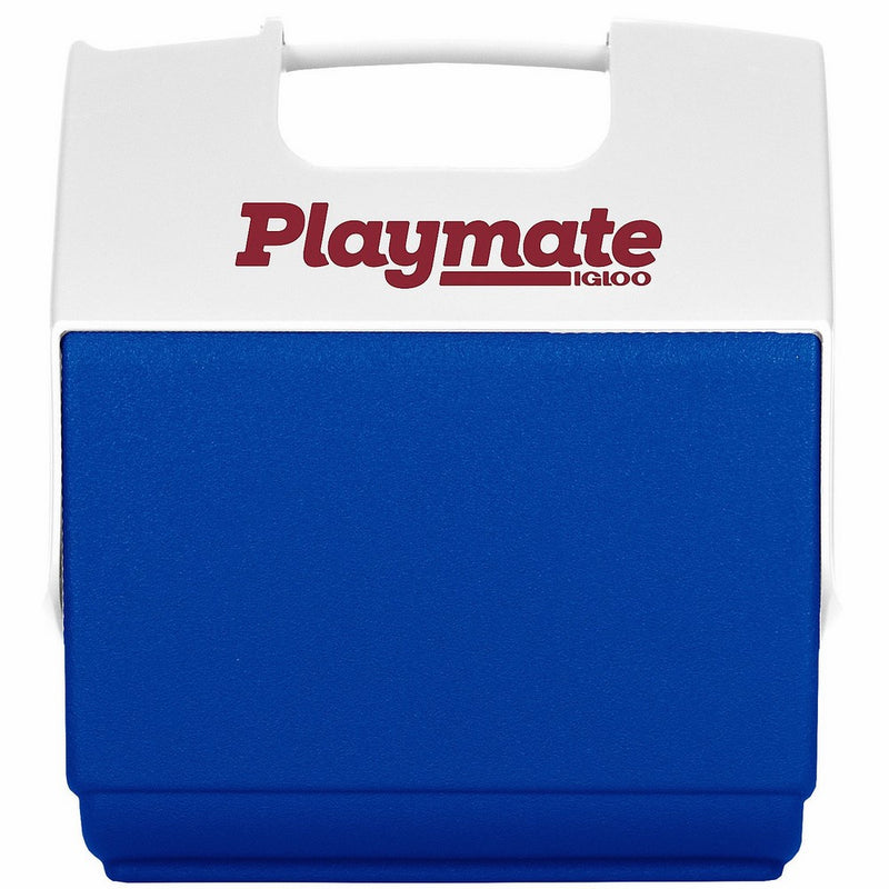 Igloo Playmate Pal 7 Quart Personal Sized Cooler (Ocean Blue/White, 11.75 x 8.25 x 13-Inch)