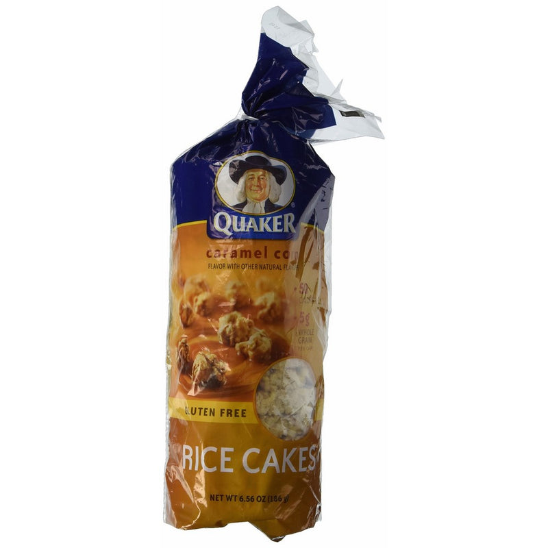 Quaker Caramel Corn Rice Cake 6.56 oz - 6 Unit Pack