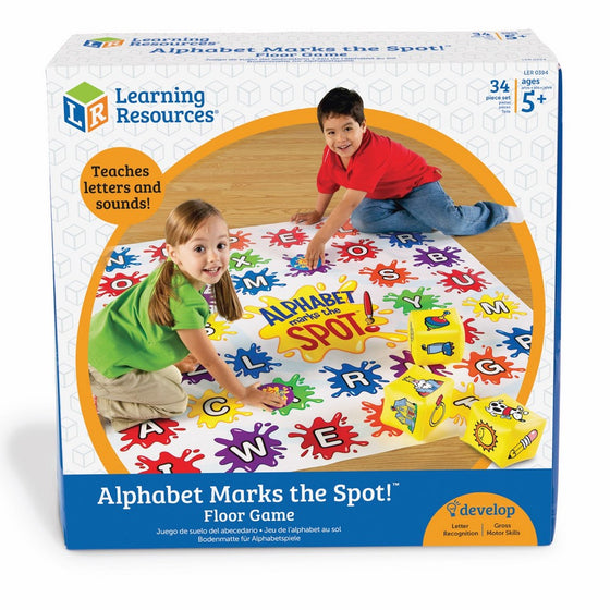 Learning Resources Alphabet Marks The Spot Floor Mat