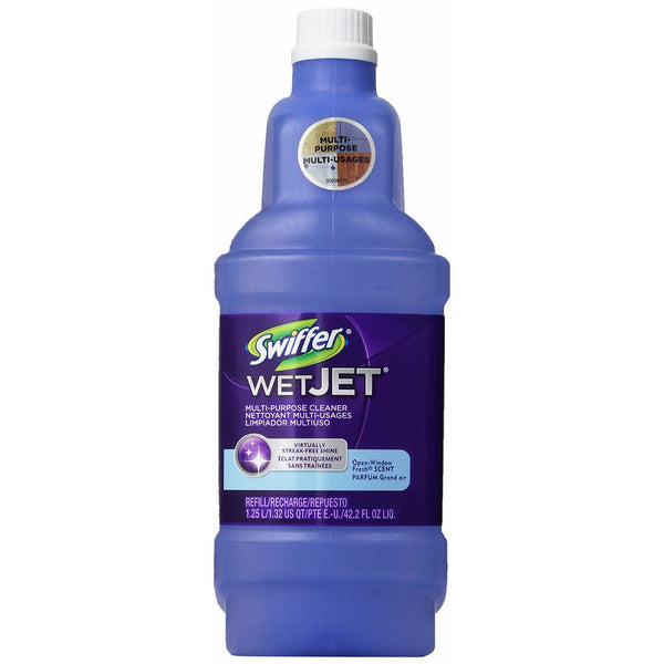 Swiffer Wetjet Multi-Purpose-Open Window Fresh Scent Cleaner (42.2 oz) 3 Refills