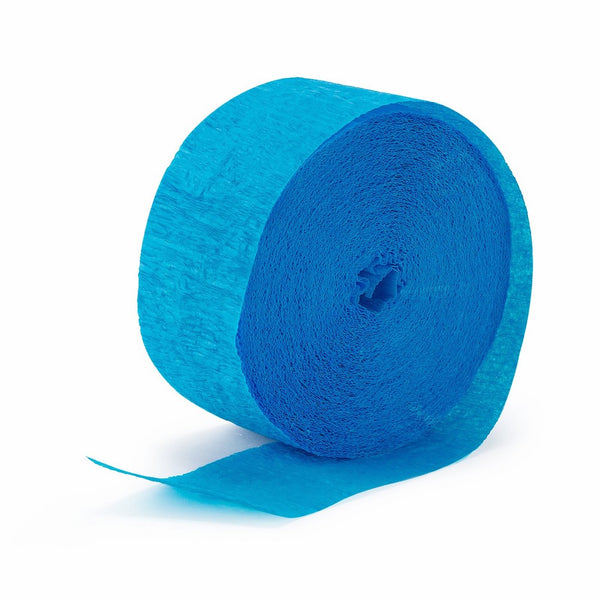 Aqua Blue (Turquoise) Streamer (1 roll)