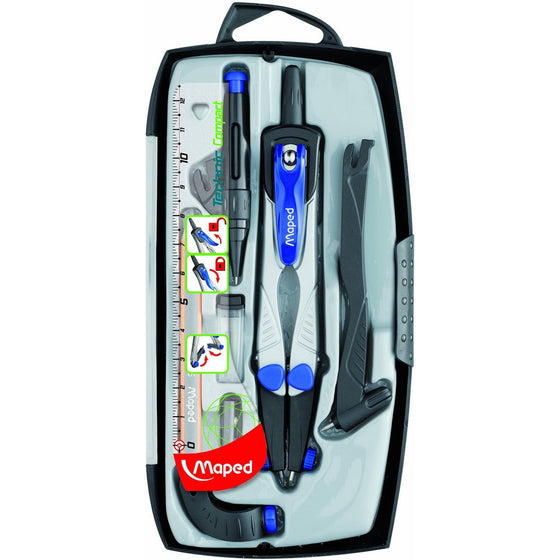 Maped Technic Compass 7 Piece Set