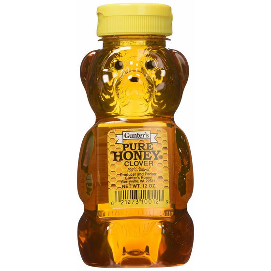 Gunter's Clover Honey Bears, 12 Oz