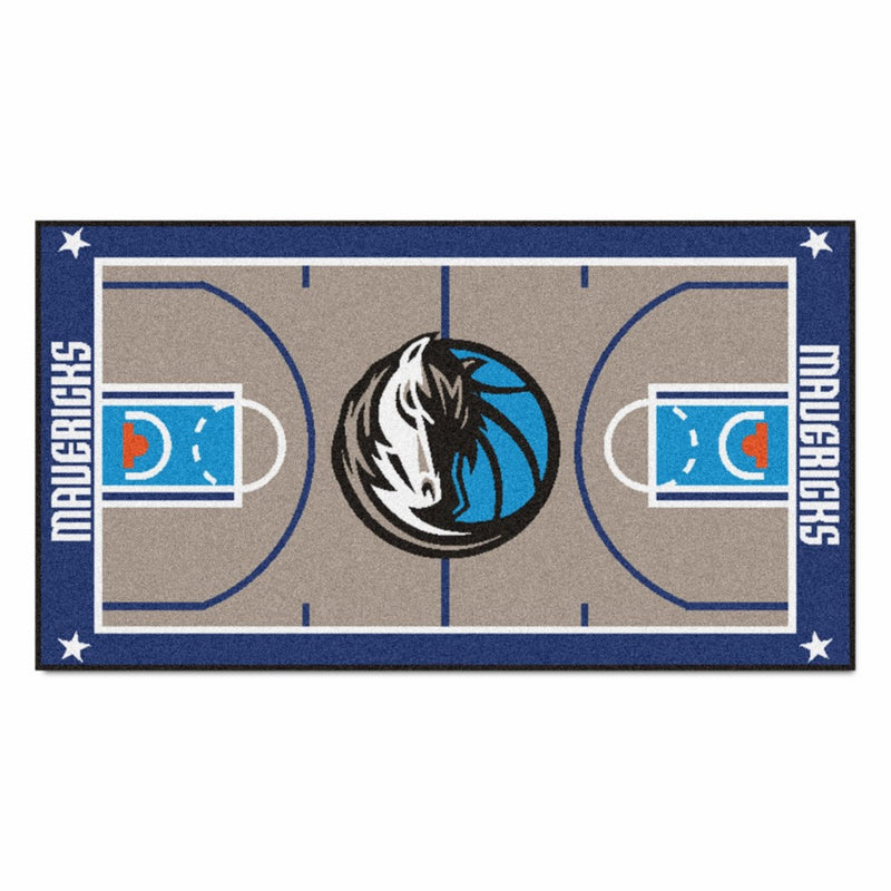 FANMATS NBA Dallas Mavericks Nylon Face NBA Court Runner-Small