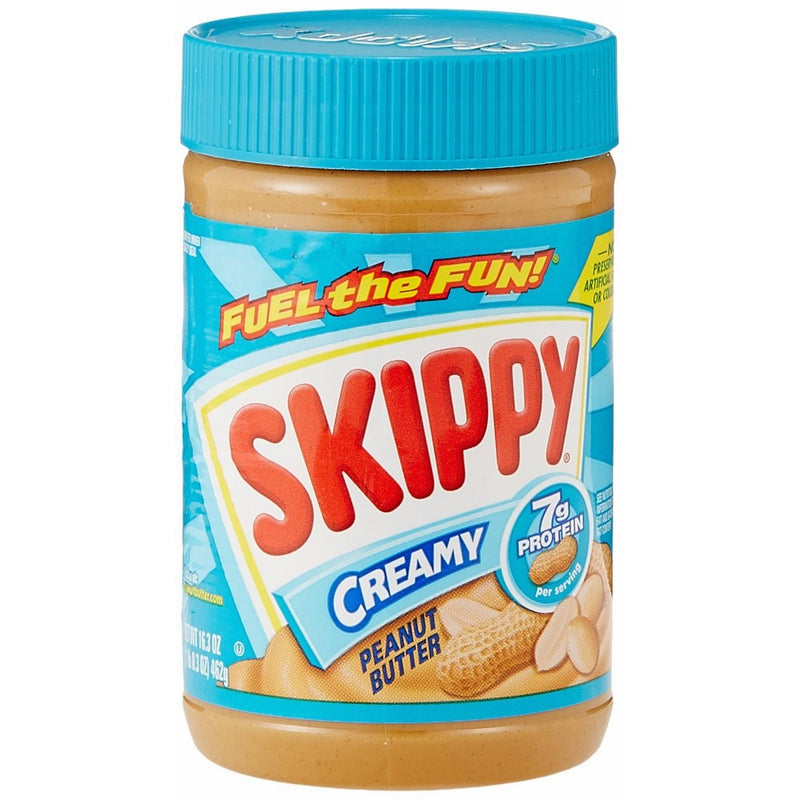Skippy Creamy Peanut Butter, 16.3 oz