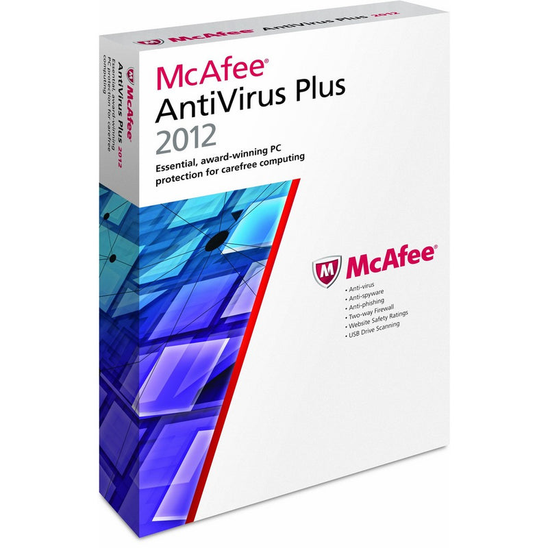 McAfee Antivirus Plus 2012 - 3 Users [Old Version]