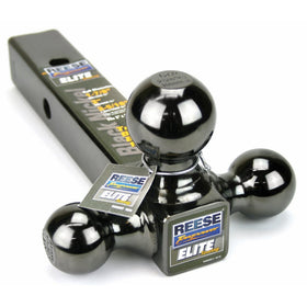 REESE Towpower 7039800 Triple Ball Mount, Black Nickel, Versatile and Universal
