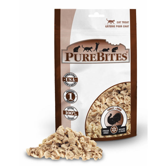 PureBites Turkey for Cats, 0.92oz/26g - Value Size