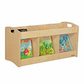 Wood Designs WD99744 See-All Toddler Book Browser, 12 x 36 x 12 (H x W x D)