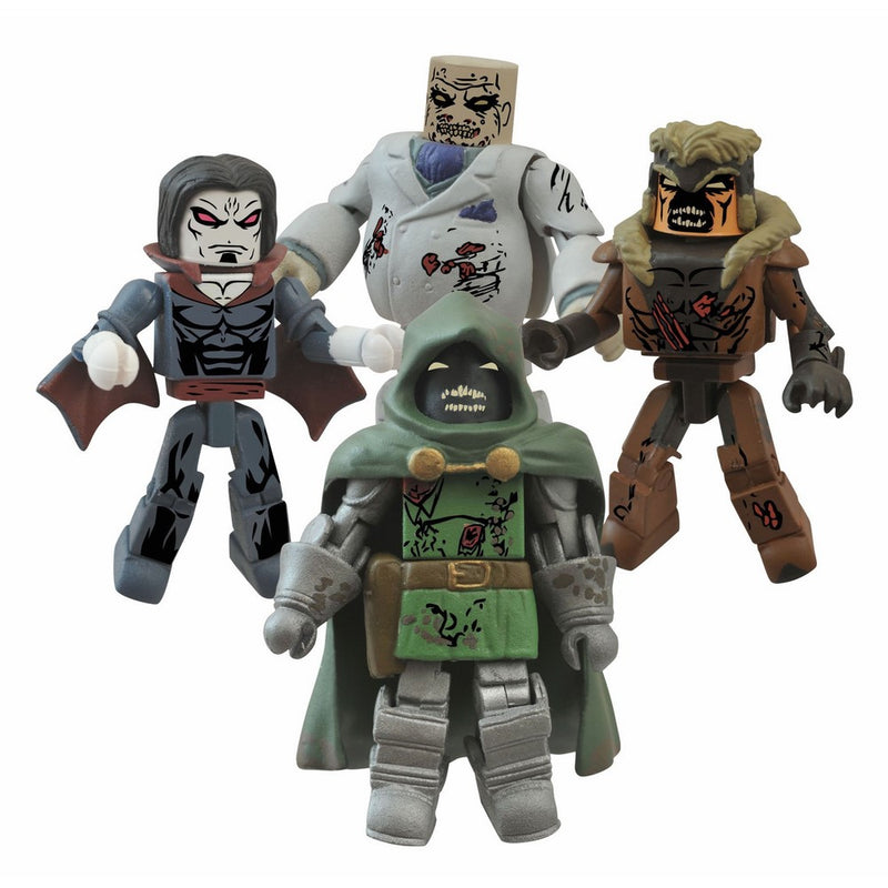 Diamond Select Toys Marvel Minimates: Villain Zombies Series 2 Box Set